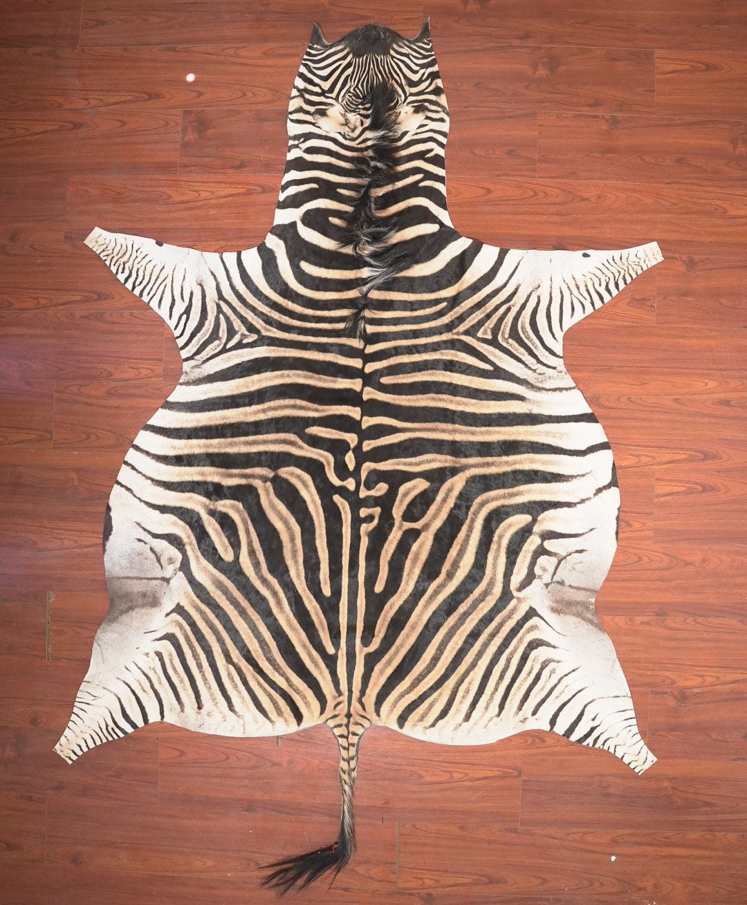 Zebra Hide Rug Home Decore
