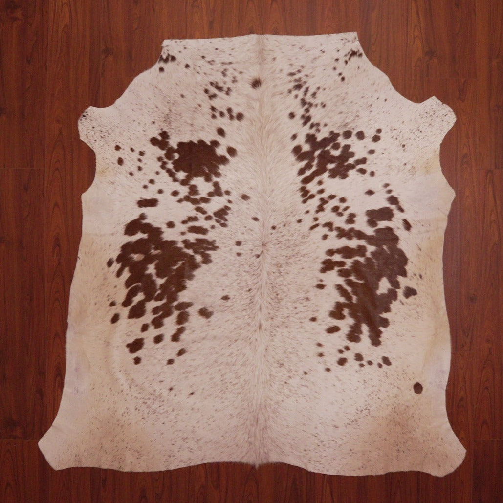 The Nguni Guy Cow Hide Floor Rug Brown White 