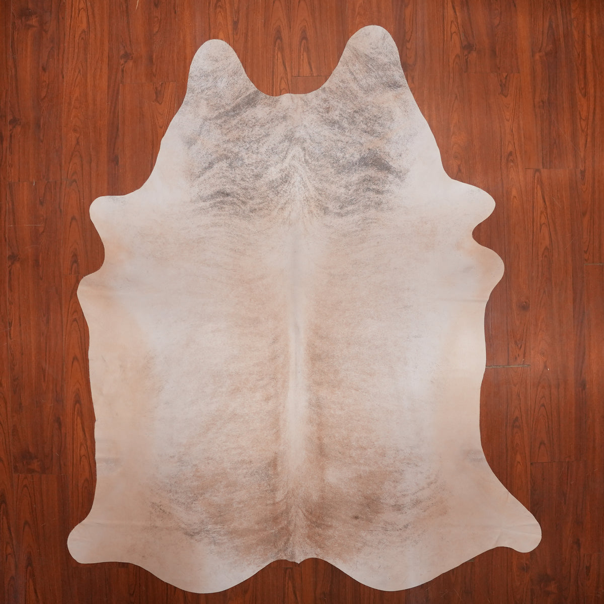 Soft Brindle Champagne cow hide rug, 230 x 197 cm, genuine cowhide
