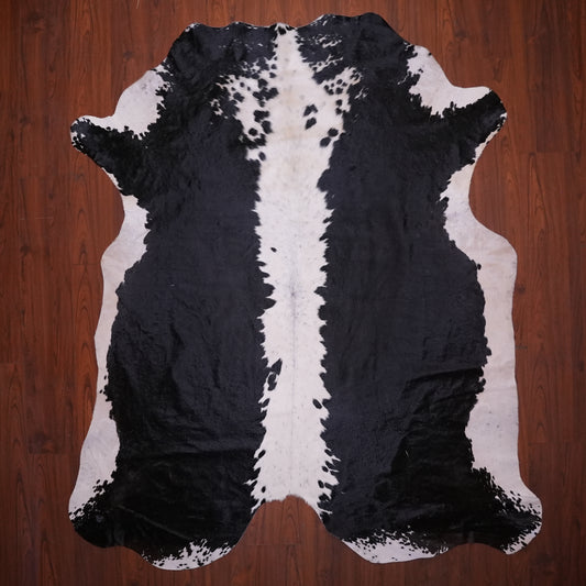 AA Grade Nguni Hide 645 (Black/White) (XL)