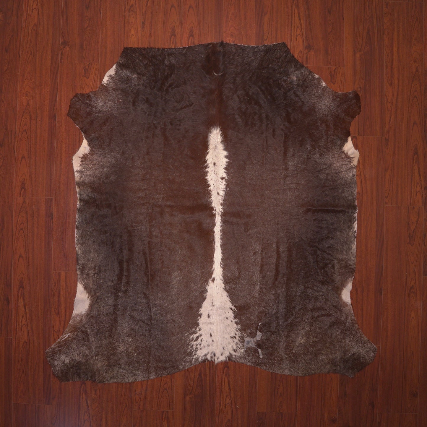 red brown nguni cowskin hide rug