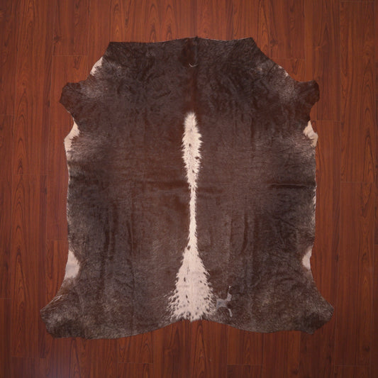 red brown nguni cowskin hide rug