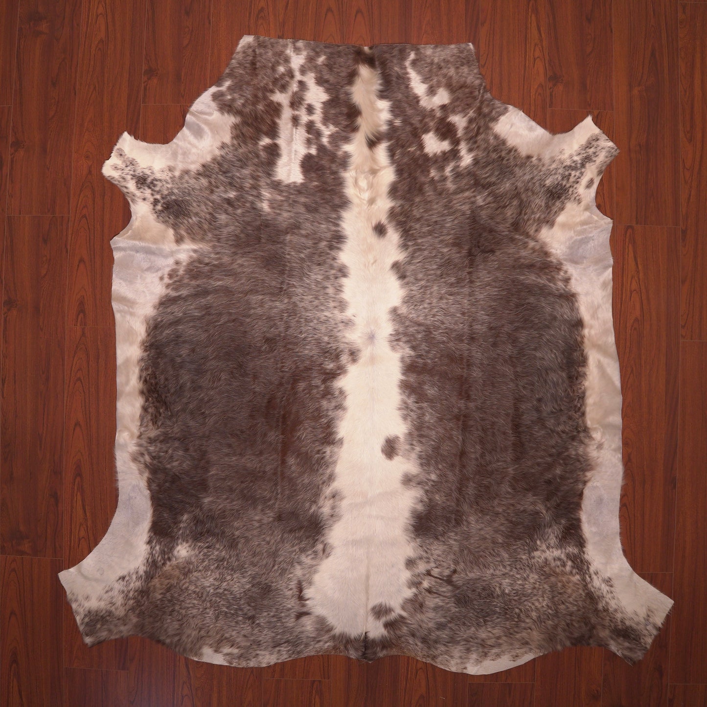 red brown white nguni cow hide skin rug carpet