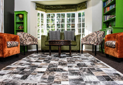 Custom Made Stitched Hide Rug