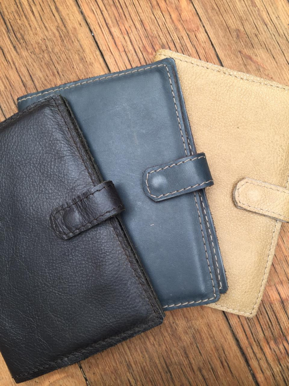 A6 Notebook Leather Slip On Cover